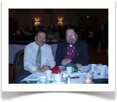 Grand Chief & Bishop at CT Scanner Event